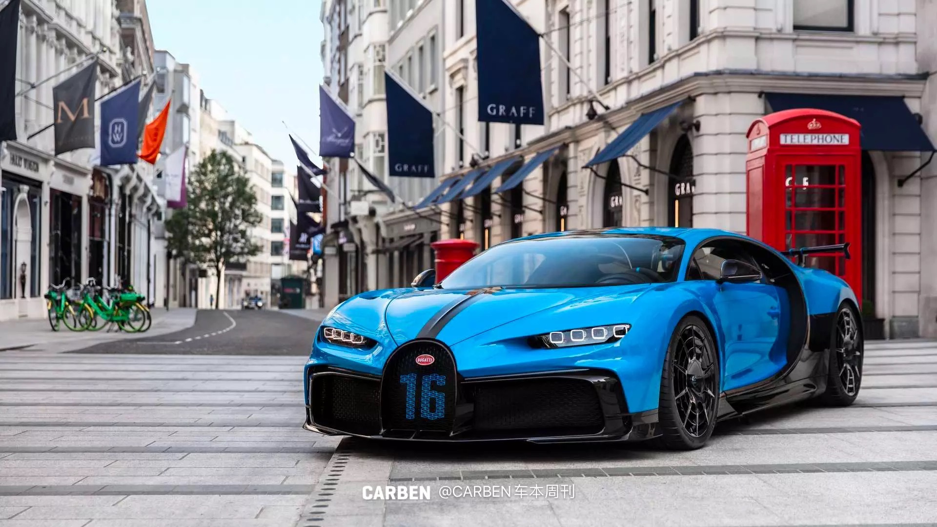 黑黄涂装 布加迪Chiron 55 1 Of 1官图发布