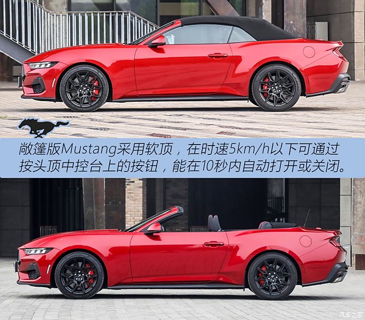 提供敞篷版 全新福特Mustang于6月21日上市