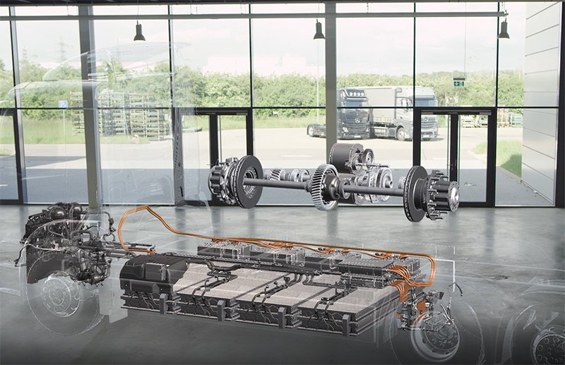 1-5月新能源重卡电池、电机配套简析