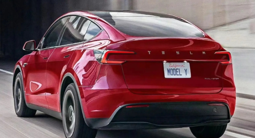 焕然一新 新款特斯拉Model Y效果图曝光