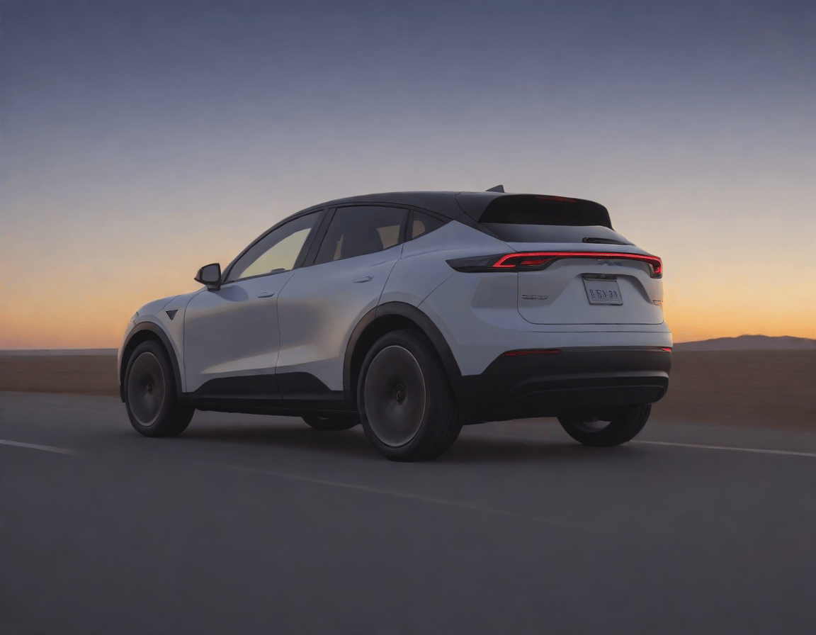 焕然一新 新款特斯拉Model Y效果图曝光